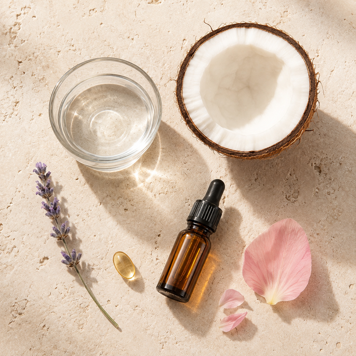 Ingrédients naturels du Spray Élixir Les Jetaime
