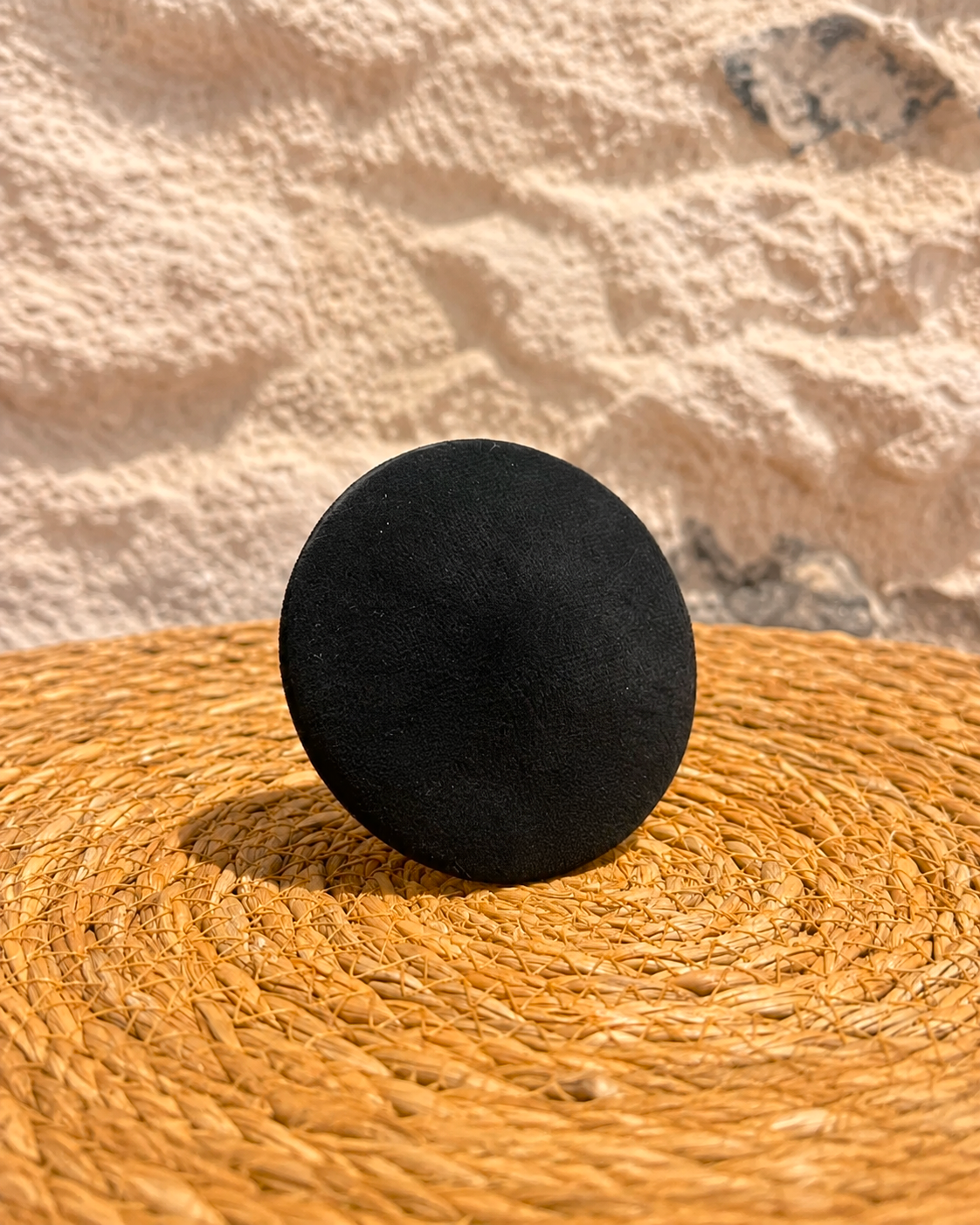Lingette lavable noire pour chien