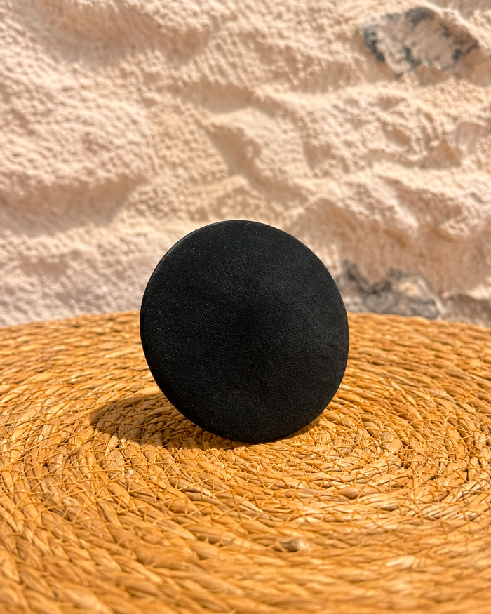 Lingette lavable noire pour chien