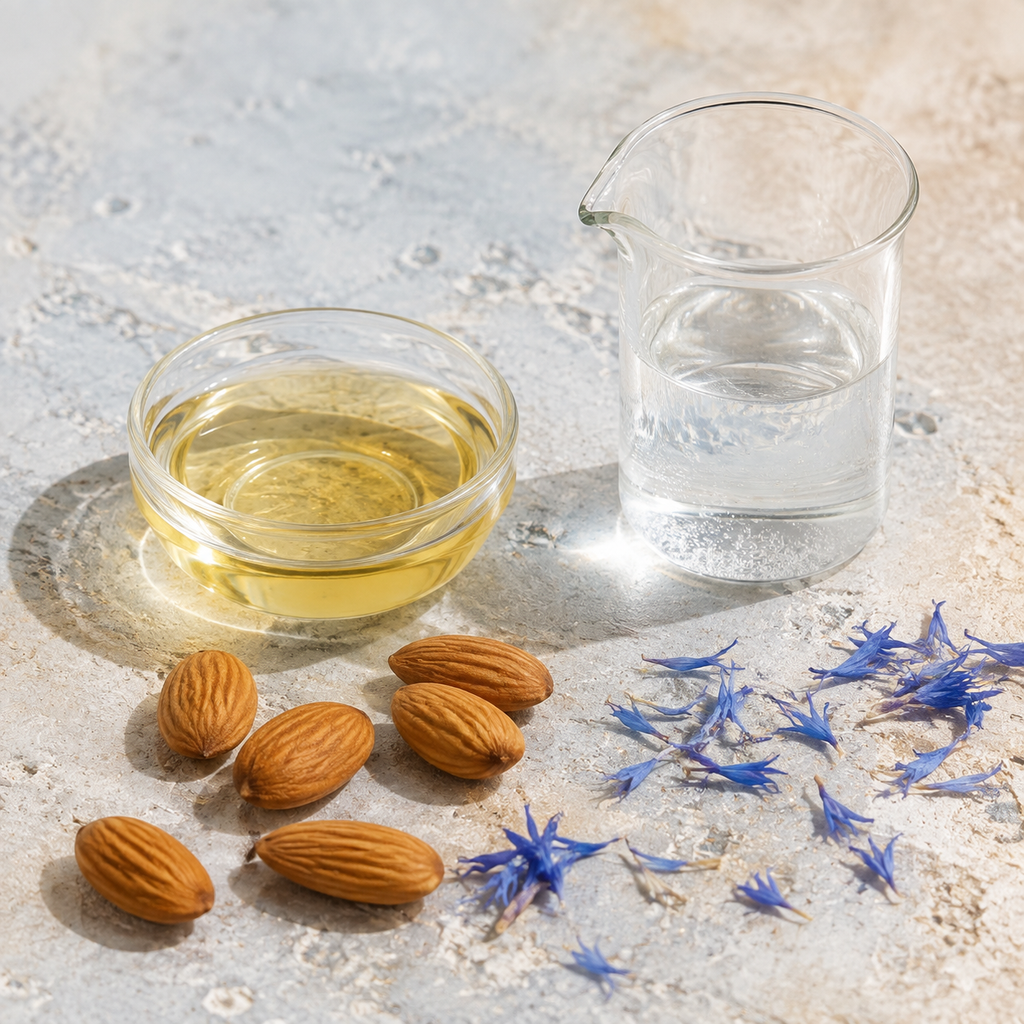 Hydrolat de bleuet et huile d’amande douce du Spray Nuage Les Jetaime