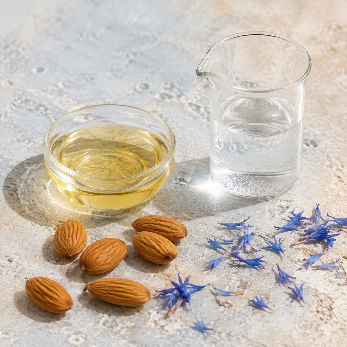 Hydrolat de bleuet et huile d’amande douce du Spray Nuage Les Jetaime