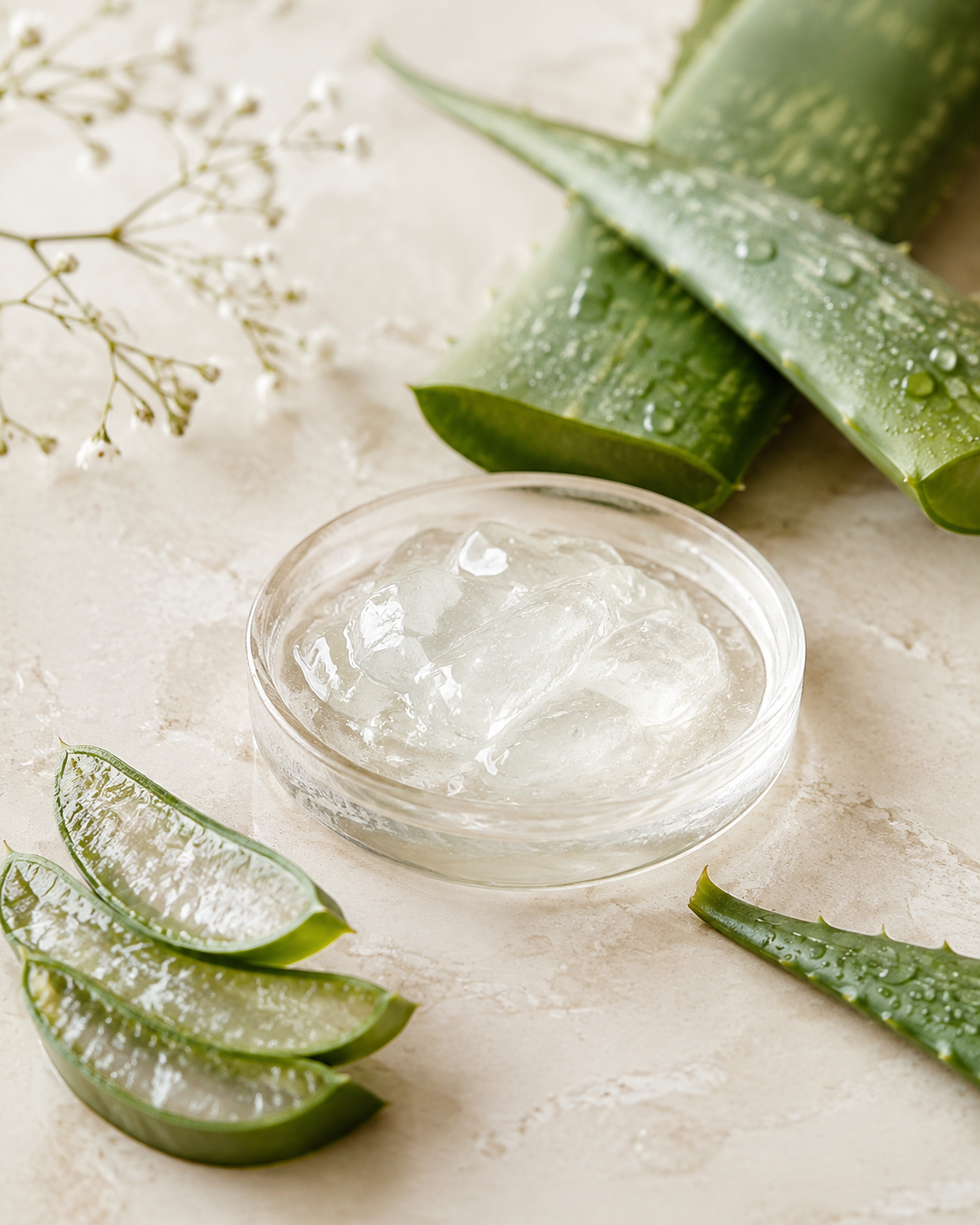 Gel d’Aloe Vera, ingrédient du shampoing végétal pour chien Image